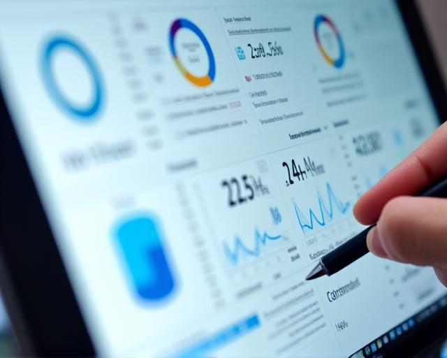 Customer support agent using modern dashboard analytics